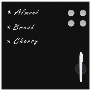 Tabla magnetica de perete, 50 x 50 cm, sticla