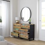 Casa si Gradina - Mobilier - Comode si corpuri - Comode - Servante, 2 buc., 60x33x75 cm, lemn masiv reciclat - Infinity.ro