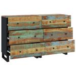 Casa si Gradina - Mobilier - Comode si corpuri - Comode - Servante, 2 buc., 60x33x75 cm, lemn masiv reciclat - Infinity.ro