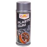 Auto si Moto - Piese auto si accesorii - Caroserie - Vopsele auto si accesorii - Spray Vopsea Cauciucata pentru Jante, culoare argintiu, 400ml, Champion Color - Infinity.ro