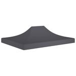 Casa si Gradina - Gradina si terasa - Umbrele si pavilioane - Pavilioane - Acoperis cort de petrecere, antracit, 4,5 x 3 m, 270 g/m² - Infinity.ro