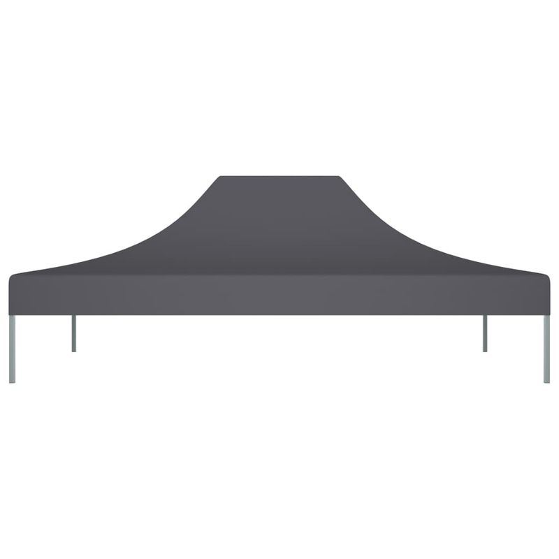 Casa si Gradina - Gradina si terasa - Umbrele si pavilioane - Pavilioane - Acoperis cort de petrecere, antracit, 4,5 x 3 m, 270 g/m² - Infinity.ro