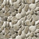 Casa si Gradina - Decoratiuni - Tapet - Autocolant, Zid piatra de rau gri, 270 x 200 cm - Infinity.ro