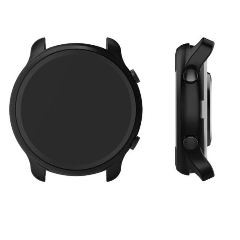 Laptop, Telefoane si Tablete - Wearables si gadgeturi - Wearables - Accesorii wearables - Set 2 Huse pentru Xiaomi Amazfit GTR 2/Amazfit GTR 2e, Kwmobile, Silicon, Negru, 53907.03 - Infinity.ro