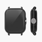 Laptop, Telefoane si Tablete - Wearables si gadgeturi - Wearables - Accesorii wearables - Set 2 huse pentru Huami Amazfit GTS 3/Amazfit GTS 2/Amazfit GTS 2e, Kwmobile, Negru/Auriu, Silicon, 53906.10 - Infinity.ro