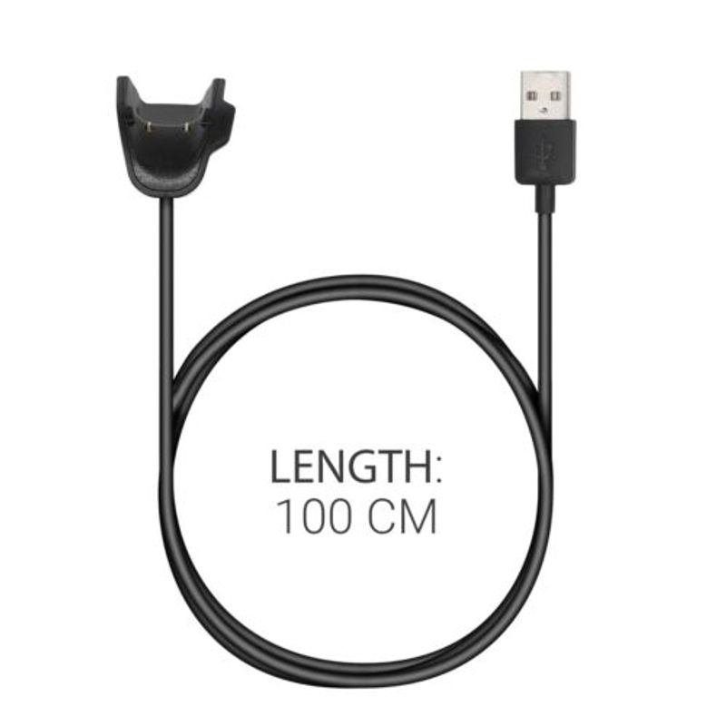 Laptop, Telefoane si Tablete - Wearables si gadgeturi - Wearables - Accesorii wearables - Docking stand pentru Samsung Galaxy Fit e, Kwmobile, Silicon, Negru, 49584.01 - Infinity.ro