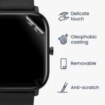 Laptop, Telefoane si Tablete - Wearables si gadgeturi - Wearables - Accesorii wearables - Set 3 Folii protectie pentru Xiaomi Amazfit GTS 2 Mini, Kwmobile, Polimer, Transparent, 56691.1 - Infinity.ro