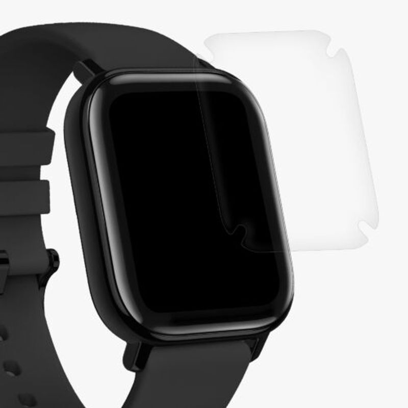 Laptop, Telefoane si Tablete - Wearables si gadgeturi - Wearables - Accesorii wearables - Set 3 Folii protectie pentru Xiaomi Amazfit GTS 2 Mini, Kwmobile, Polimer, Transparent, 56691.1 - Infinity.ro