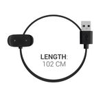 Laptop, Telefoane si Tablete - Wearables si gadgeturi - Wearables - Accesorii wearables - Cablu de incarcare USB pentru Xiaomi Amazfit GTR 2/Amazfit GTS 2, Negru, 53922.01 - Infinity.ro