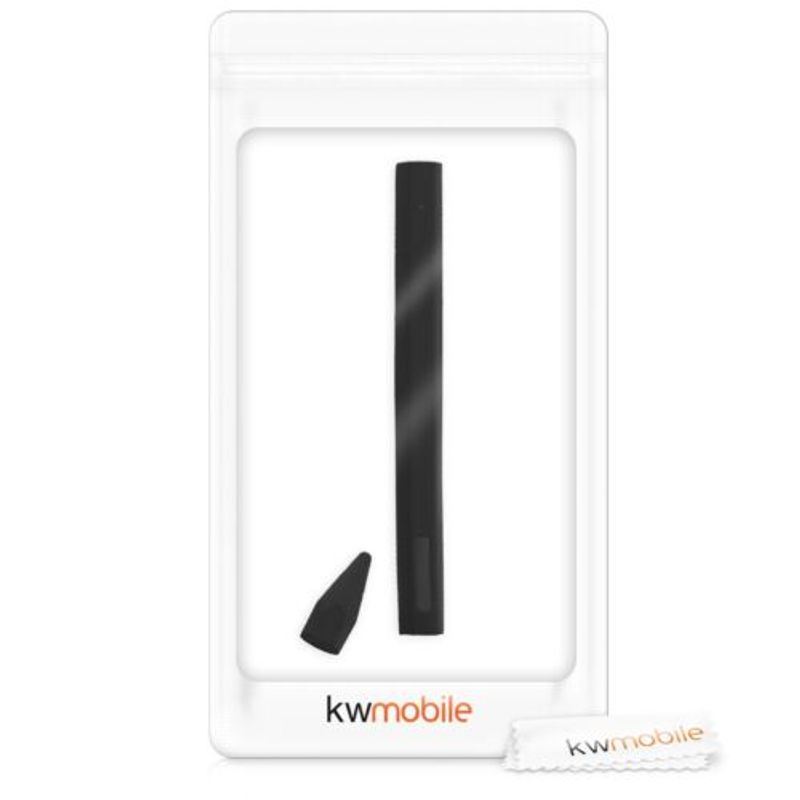 Laptop, Telefoane si Tablete - Tablete si accesorii tablete - Accesorii Tablete - Alte accesorii tablete - Husa de protectie pentru Microsoft Surface Pen, Kwmobile, Negru, Silicon, 49590.01 - Infinity.ro