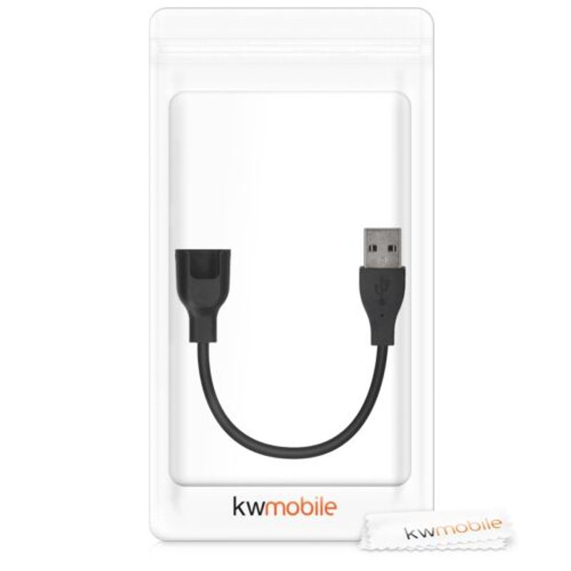 Laptop, Telefoane si Tablete - Wearables si gadgeturi - Wearables - Accesorii wearables - Docking stand pentru Honor Band 3e/Band 4 Running, Kwmobile, Silicon, Negru, 47316.01 - Infinity.ro