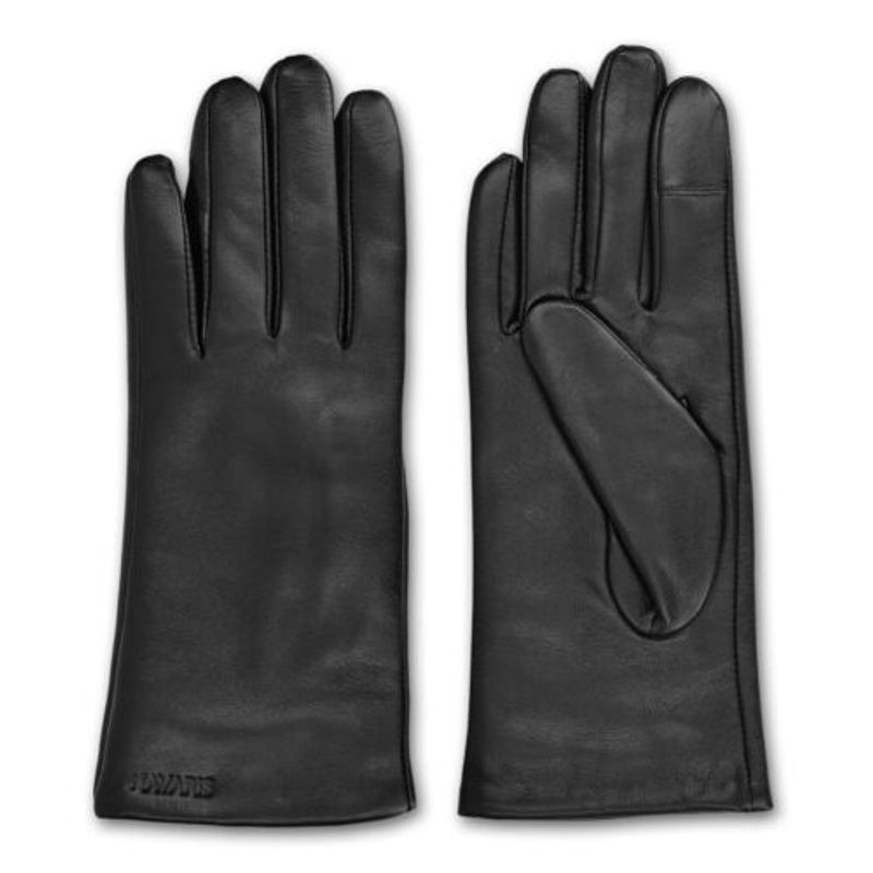 Fashion, accesorii si bijuterii - Femei - Accesorii femei - Manusi femei - Manusi Navaris din piele pentru Touchscreen, Dama, Negru, Marime L, 39924.12 - Infinity.ro