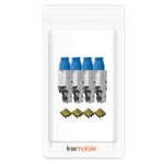 PC, gaming si accesorii - Retelistica - Cabluri si accesorii - Set 4 Mufe CAT8 RJ-45 pentru cabluri Ethernet CAT8 ecranate, Kwmobile, Multicolor, Metal, 52519.04 - Infinity.ro