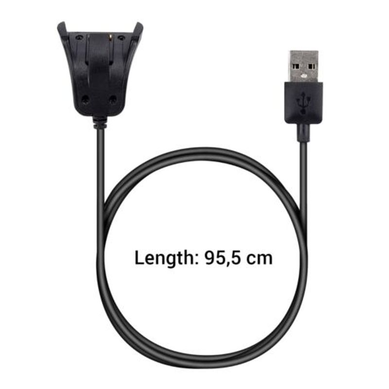Laptop, Telefoane si Tablete - Wearables si gadgeturi - Wearables - Accesorii wearables - Cablu de incarcare USB pentru TomTom Adventurer/Runner 3/Spark 3/Golfer 2, Negru, 42266.01 - Infinity.ro