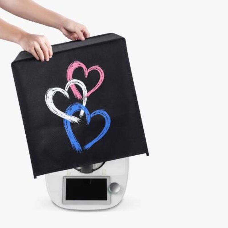 Electronice si Electrocasnice - Electrocasnice bucatarie - Accesorii electrocasnice bucatarie - Husa de protectie pentru Thermomix TM6/TM5, Kwmobile, Multicolor, Plastic, 55449.09 - Infinity.ro