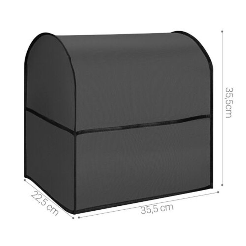 Electronice si Electrocasnice - Electrocasnice bucatarie - Accesorii electrocasnice bucatarie - Husa de protectie pentru KitchenAid 4,3-4,8 L, Kwmobile, Gri, Textil, 53909.19 - Infinity.ro