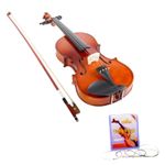 TV, Audio-Video si Foto - Instrumente muzicale - Instrumente clasice - Vioara clasica din lemn IdeallStore®, True Sound, marime 1/2, toc textil si set corzi inclus - Infinity.ro