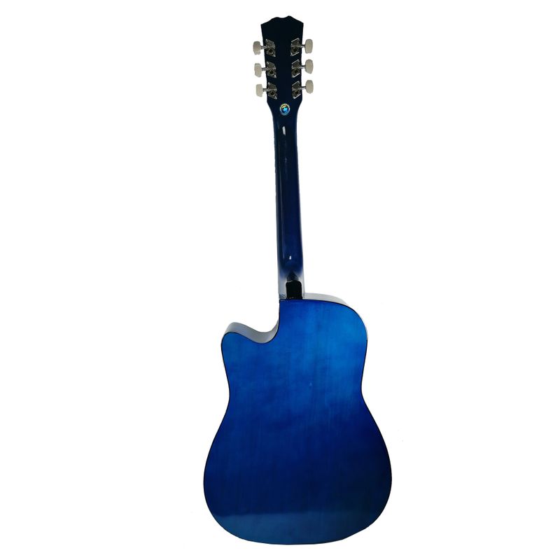 TV, Audio-Video si Foto - Instrumente muzicale - Instrumente clasice - Chitara clasa din lemn 95 cm IdeallStore®, Cutaway Blue Club, set corzi incluse - Infinity.ro