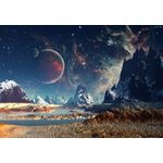 Casa si Gradina - Decoratiuni - Tapet - Autocolant, Univers in viitor, 220 x 135 cm - Infinity.ro