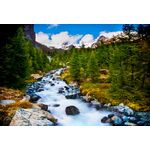 Casa si Gradina - Decoratiuni - Tapet - Autocolant, Rau cu pietre, 220 x 135 cm - Infinity.ro