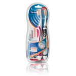 Ingrijire personala si Cosmetice - Igiena dentara - Periute de dinti electrice - Periuta de dinti electrica Trisa Sonic Power Pro Interdental Duo Soft 661864, multicolor - Infinity.ro