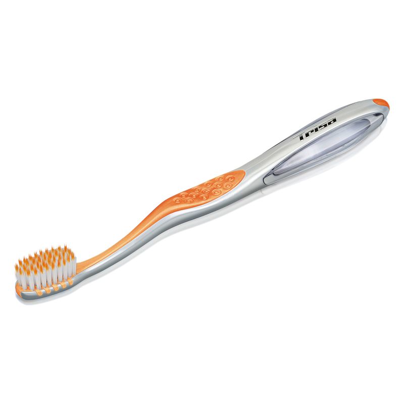 Ingrijire personala si Cosmetice - Igiena dentara - Periute de dinti clasice - Periuta de dinti manuala Trisa Pro Interdental Duo Soft 658006, multicolor - Infinity.ro