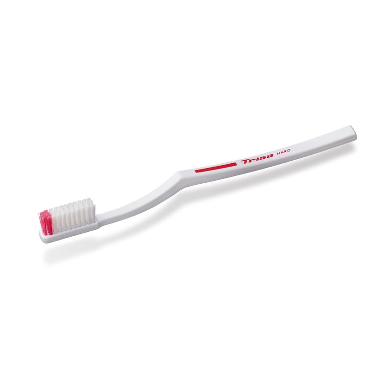 Ingrijire personala si Cosmetice - Igiena dentara - Periute de dinti clasice - Periuta de dinti manuala Trisa Fresh Soft 602981, rosu - Infinity.ro