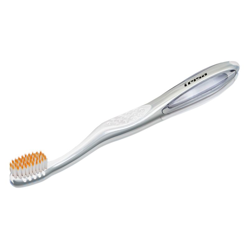 Ingrijire personala si Cosmetice - Igiena dentara - Periute de dinti clasice - Periuta de dinti manuala Trisa Pro Interdental Trio Medium 682179, multicolor - Infinity.ro