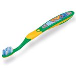 Ingrijire personala si Cosmetice - Igiena dentara - Periute de dinti clasice - Periuta de dinti manuala Trisa Kid 3-6 ani 669164, verde - Infinity.ro