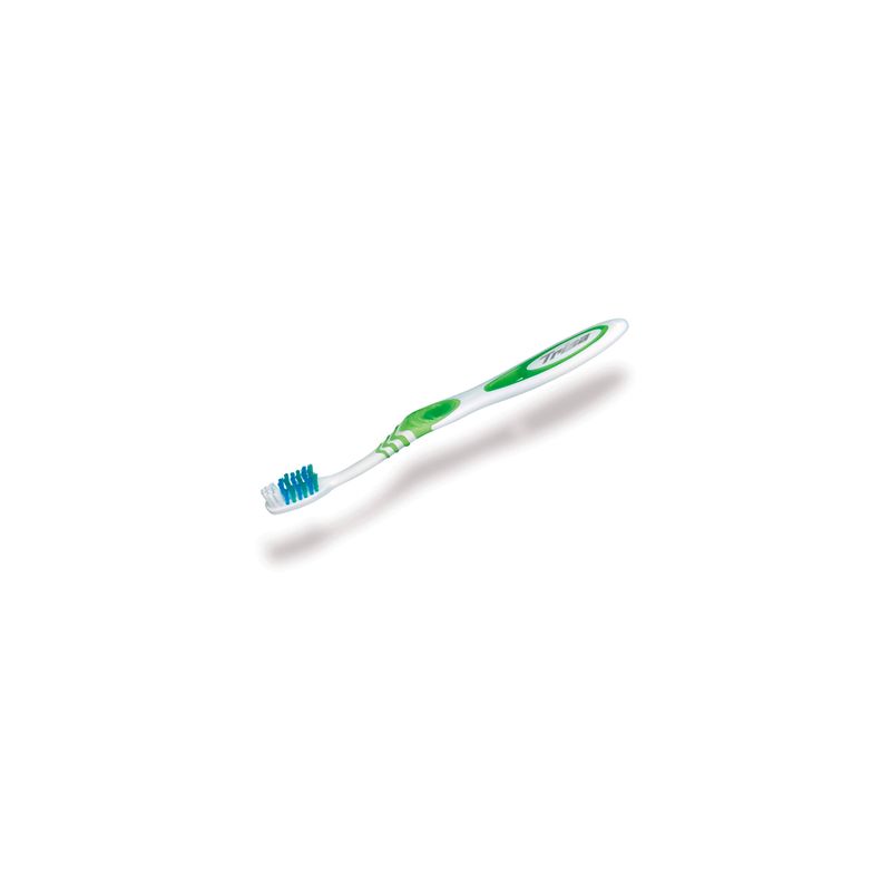 Ingrijire personala si Cosmetice - Igiena dentara - Periute de dinti clasice - Periuta de dinti manuala Trisa Flexible Soft 618896, verde - Infinity.ro