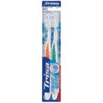 Ingrijire personala si Cosmetice - Igiena dentara - Periute de dinti clasice - Periuta de dinti manuala Trisa Pearl White Duo Medium 627739, multicolor - Infinity.ro