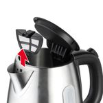 Electronice si Electrocasnice - Electrocasnice bucatarie - Aparate de gatit & desert - Aparate de gatit cu aburi - Fierbator de apa Trisa Comfort Boil W4675 6446.7512, argintiu - Infinity.ro