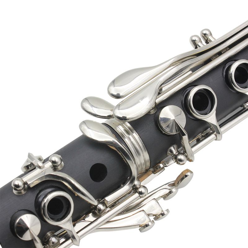 TV, Audio-Video si Foto - Instrumente muzicale - Instrumente clasice - Clarinet IdeallStore®, Musical Virtue, 17 clape, 67 cm, negru, geanta inclusa - Infinity.ro