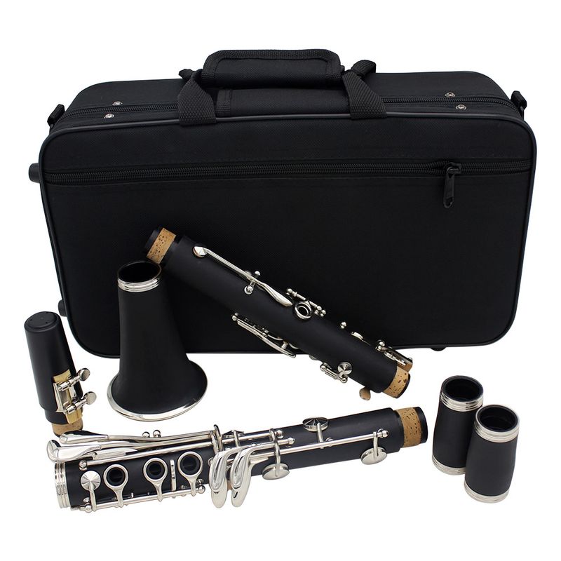 TV, Audio-Video si Foto - Instrumente muzicale - Instrumente clasice - Clarinet IdeallStore®, Musical Virtue, 17 clape, 67 cm, negru, geanta inclusa - Infinity.ro