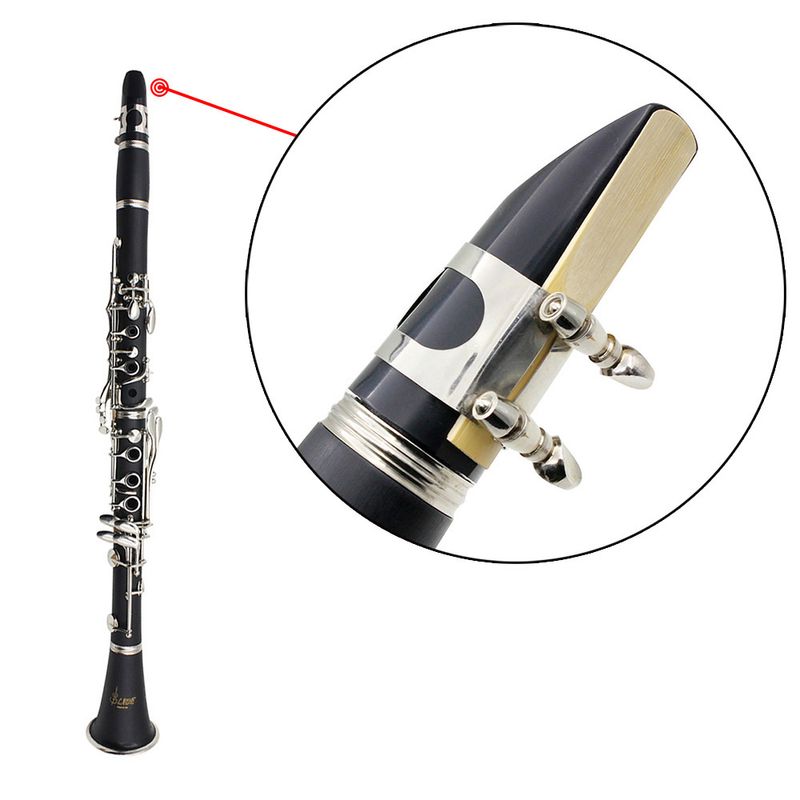 TV, Audio-Video si Foto - Instrumente muzicale - Instrumente clasice - Clarinet IdeallStore®, Musical Virtue, 17 clape, 67 cm, negru, geanta inclusa - Infinity.ro