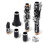 TV, Audio-Video si Foto - Instrumente muzicale - Instrumente clasice - Clarinet IdeallStore®, Musical Virtue, 17 clape, 67 cm, negru, geanta inclusa - Infinity.ro