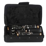 TV, Audio-Video si Foto - Instrumente muzicale - Instrumente clasice - Clarinet IdeallStore®, Musical Virtue, 17 clape, 67 cm, negru, geanta inclusa - Infinity.ro