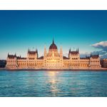 Casa si Gradina - Decoratiuni - Tapet - Tablou canvas City 79 Parlament Budapesta, 90 x 60 cm - Infinity.ro