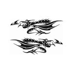 Auto si Moto - Intretinere auto - Stickere auto - Sticker auto model 48 - set 2 buc - Infinity.ro