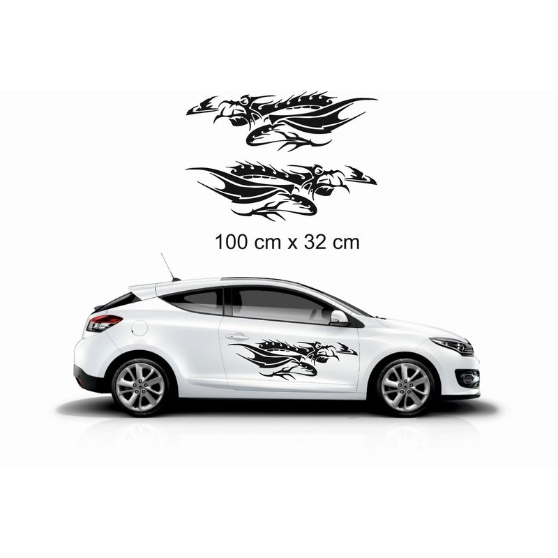 Auto si Moto - Intretinere auto - Stickere auto - Sticker auto model 48 - set 2 buc - Infinity.ro