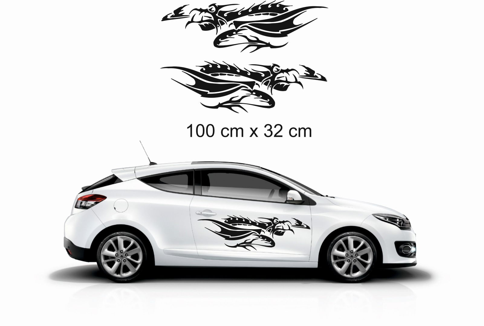 Sticker auto model 48 - set 2 buc - Marketplace online Infinity.ro