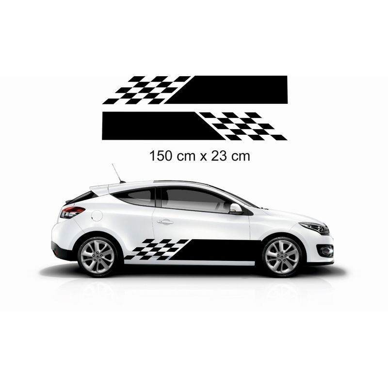 Auto si Moto - Intretinere auto - Stickere auto - Sticker auto model 25 - set 2 buc - Infinity.ro