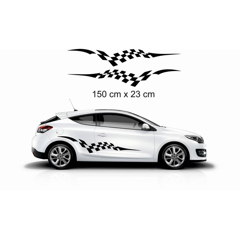 Auto si Moto - Intretinere auto - Stickere auto - Sticker auto model 23 - set 2 buc - Infinity.ro