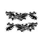 Auto si Moto - Intretinere auto - Stickere auto - Sticker auto model 33 - set 2 buc - Infinity.ro