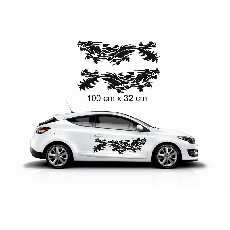 Auto si Moto - Intretinere auto - Stickere auto - Sticker auto model 33 - set 2 buc - Infinity.ro