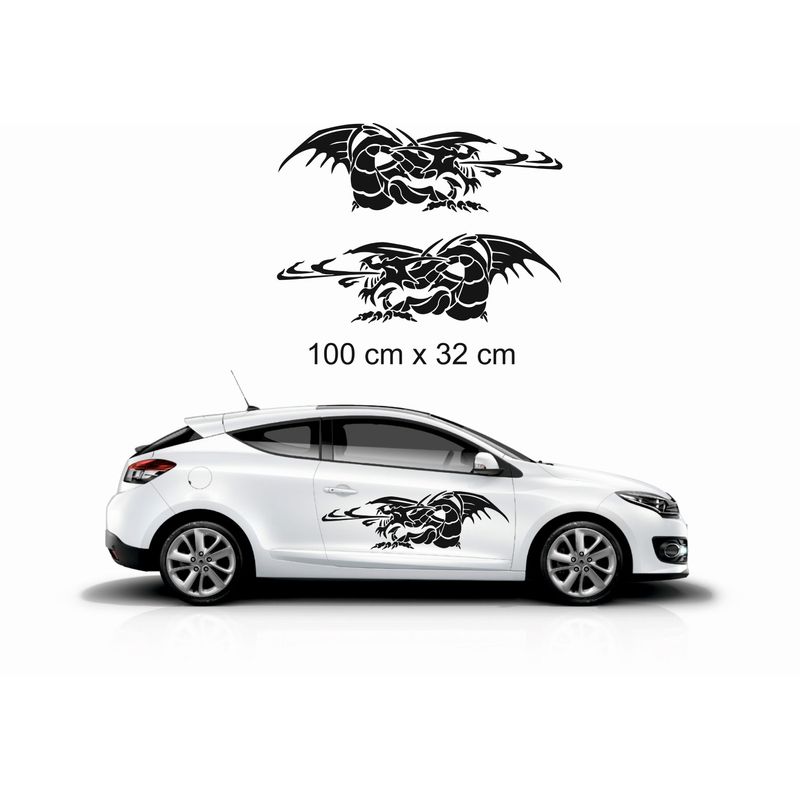 Auto si Moto - Intretinere auto - Stickere auto - Sticker auto model 45 - set 2 buc - Infinity.ro