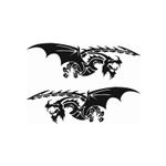 Auto si Moto - Intretinere auto - Stickere auto - Sticker auto model 40 - set 2 buc - Infinity.ro
