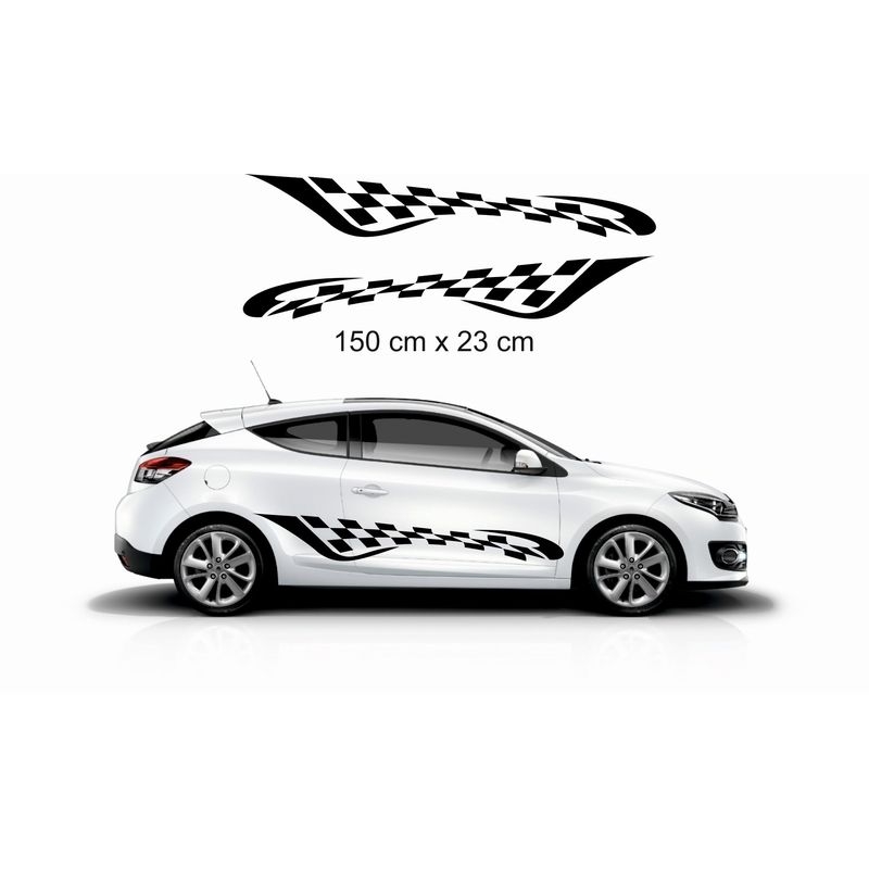 Auto si Moto - Intretinere auto - Stickere auto - Sticker auto model 21 - set 2 buc - Infinity.ro