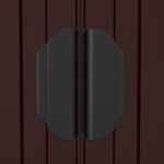 Casa si Gradina - Gradina si terasa - Casute de gradina - Sopron de gradina, maro inchis, 192x689x223 cm, otel galvanizat - Infinity.ro