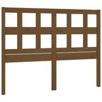 Casa si Gradina - Mobilier - Paturi si accesorii - Accesorii paturi - Tablie de pat, maro miere, 205,5x4x100 cm, lemn masiv de pin - Infinity.ro